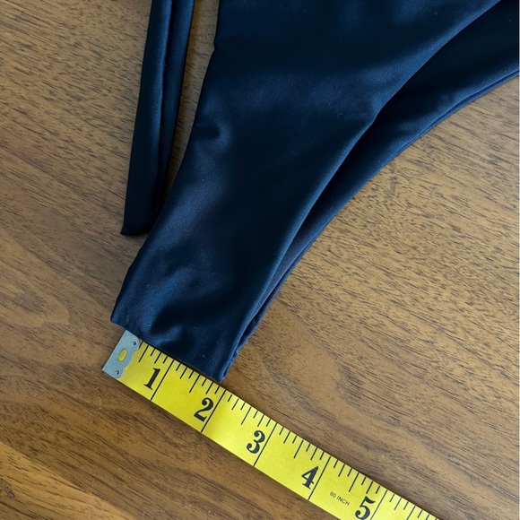 BLACK THONG ADJUSTABLE BIKINI BOTTOMS #0348 - Picture 5 of 6